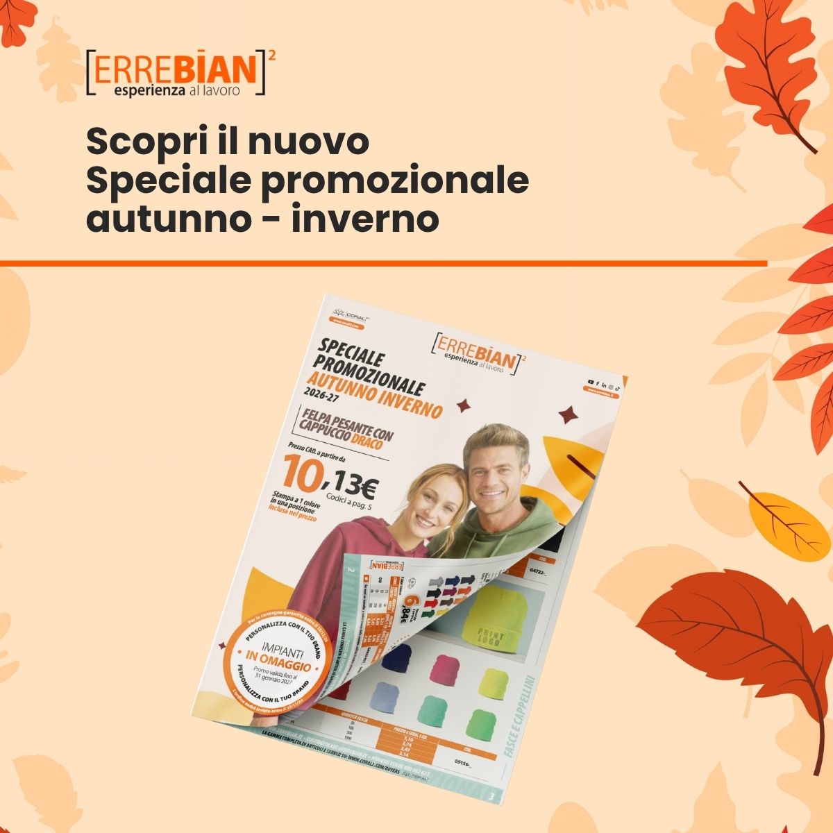 Flyer Autunno-Inverno Promozionale